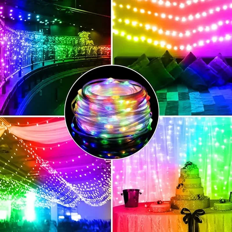 Smart LED String Lights ( Remote and BT Controled) - CentralShoppers