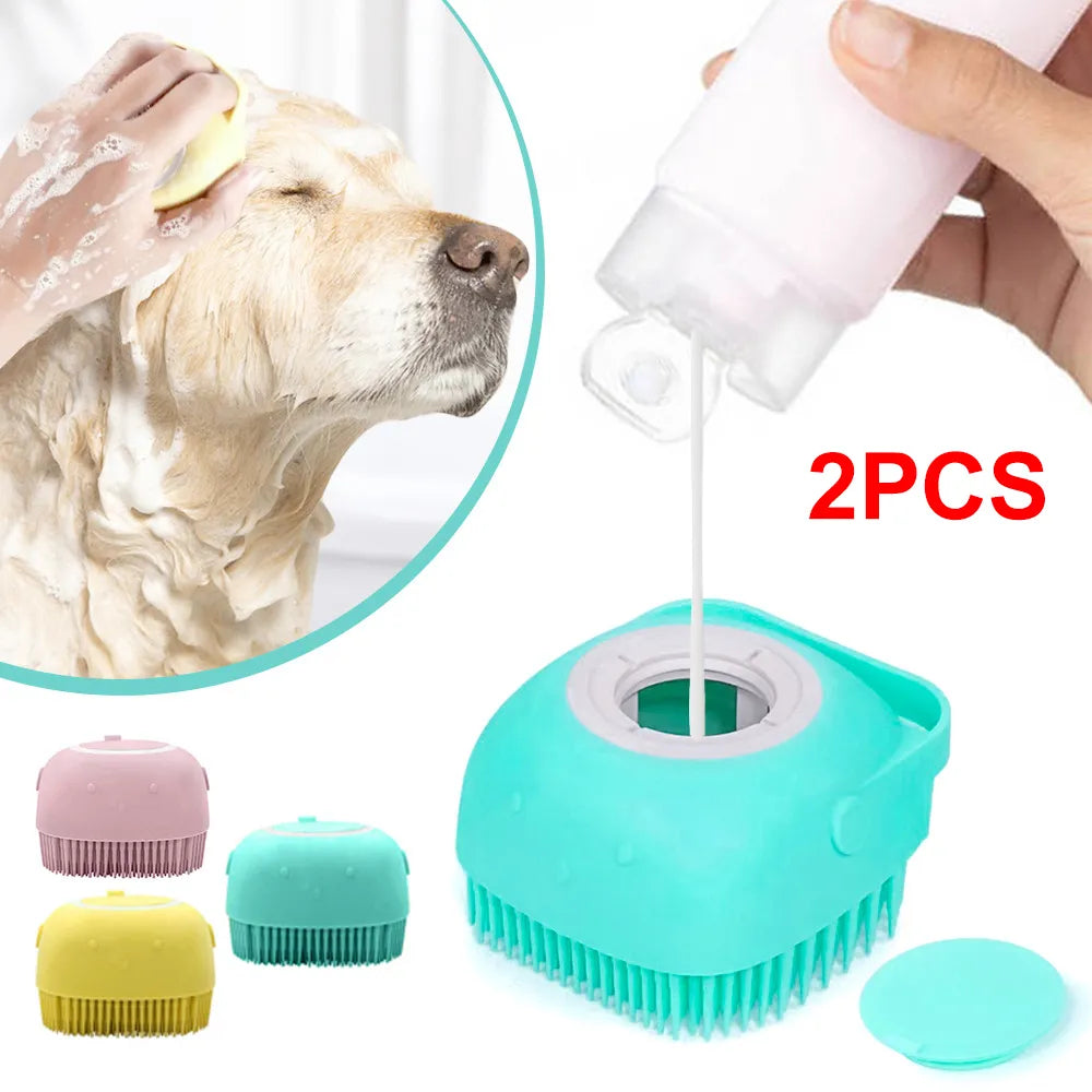 Pet Shampoo Brushes - CentralShoppers