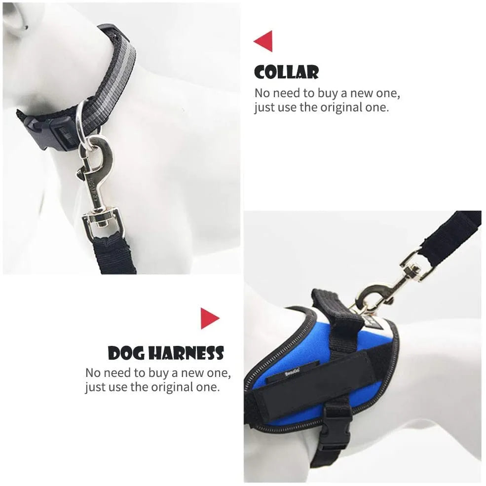 Adjustable Car Pet Leash - CentralShoppers