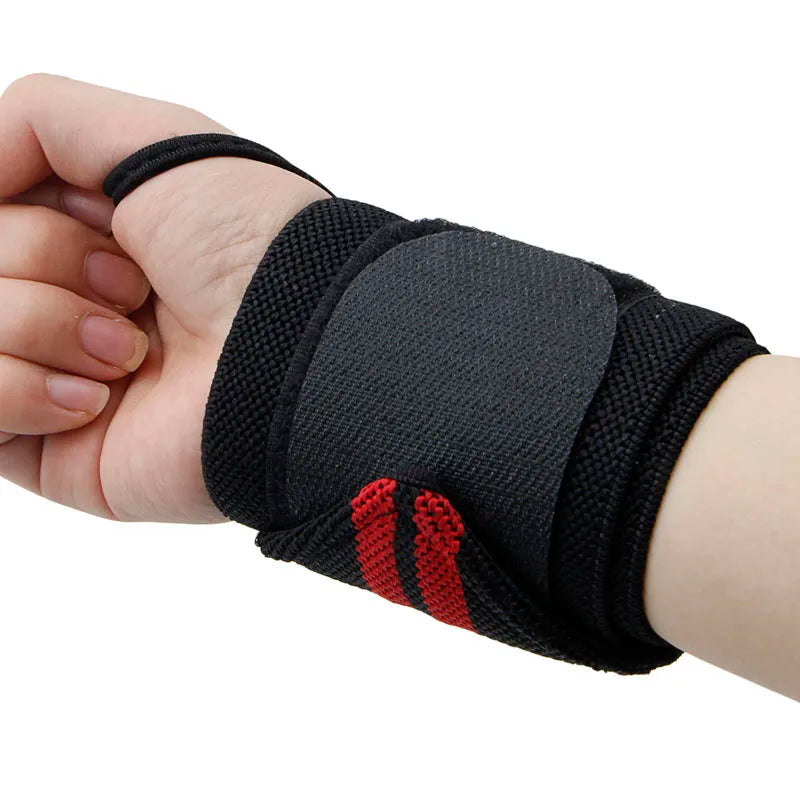 New Sport Wrist Weight Lifting Strap Fitness Gym Wrap Bandage Hand Support Wristband  SELLING Drop Ship