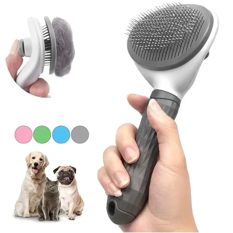 Self Cleaning Pet Brush - CentralShoppers