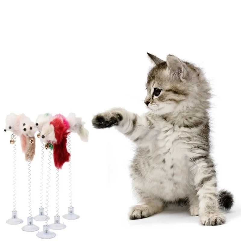 Cat Feather Rod Toys - CentralShoppers