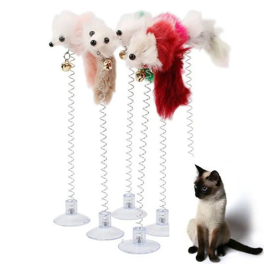 Cat Feather Rod Toys - CentralShoppers