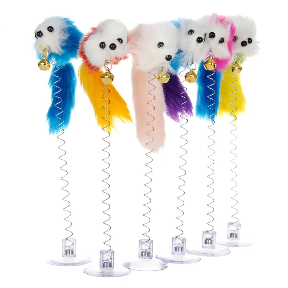 Cat Feather Rod Toys - CentralShoppers